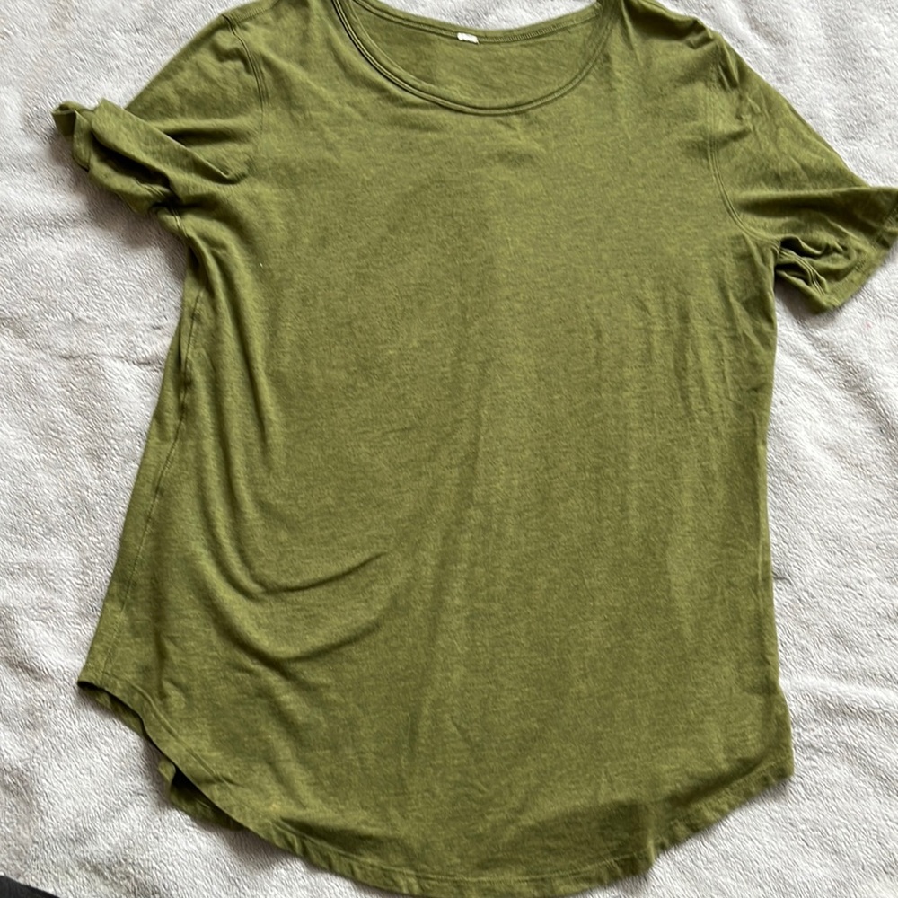 Lululemon T-shirt Love Crew sz 10